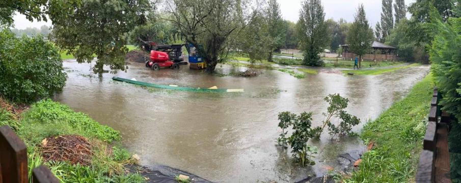 Zatopen Lzesk louka