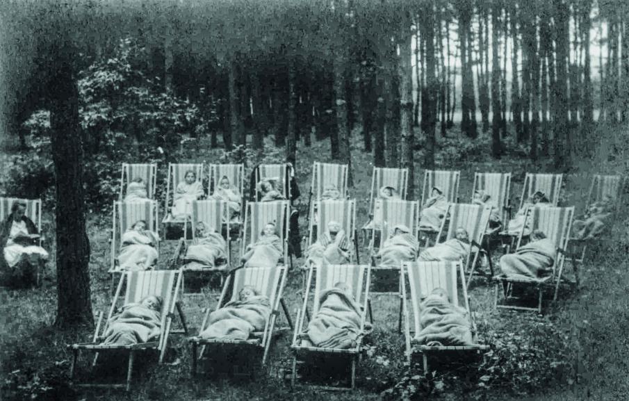 Odpoinek v lesnm tichu