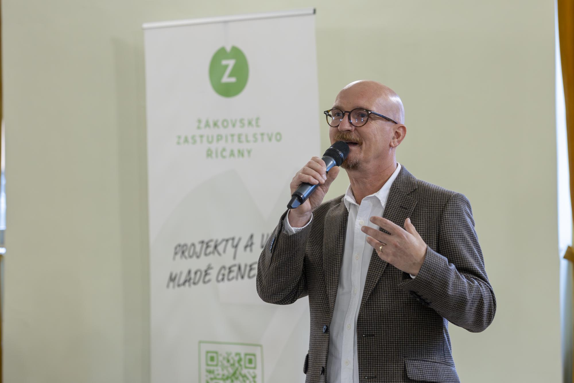Celou akci moderoval Jiří Holoubek