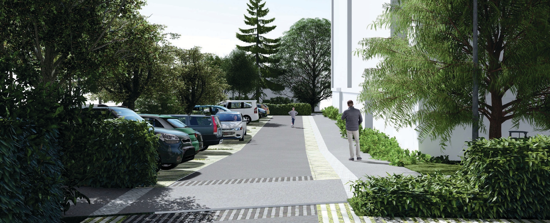 Po dokončení úvodní etapy v lokalitě, která byla nejvíce zatížena průjezdy autobusů na objízdné trase Černokostelecké, chce město postupně navázat s dalšími částmi připravené revitalizace. Nezapomeneme na žádnou část sídliště.