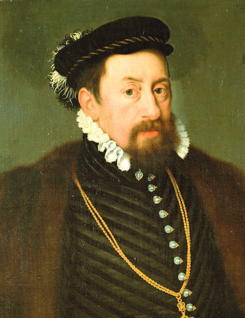 Maxmilián II. (1527–1576) na obrazu Dominica Custose