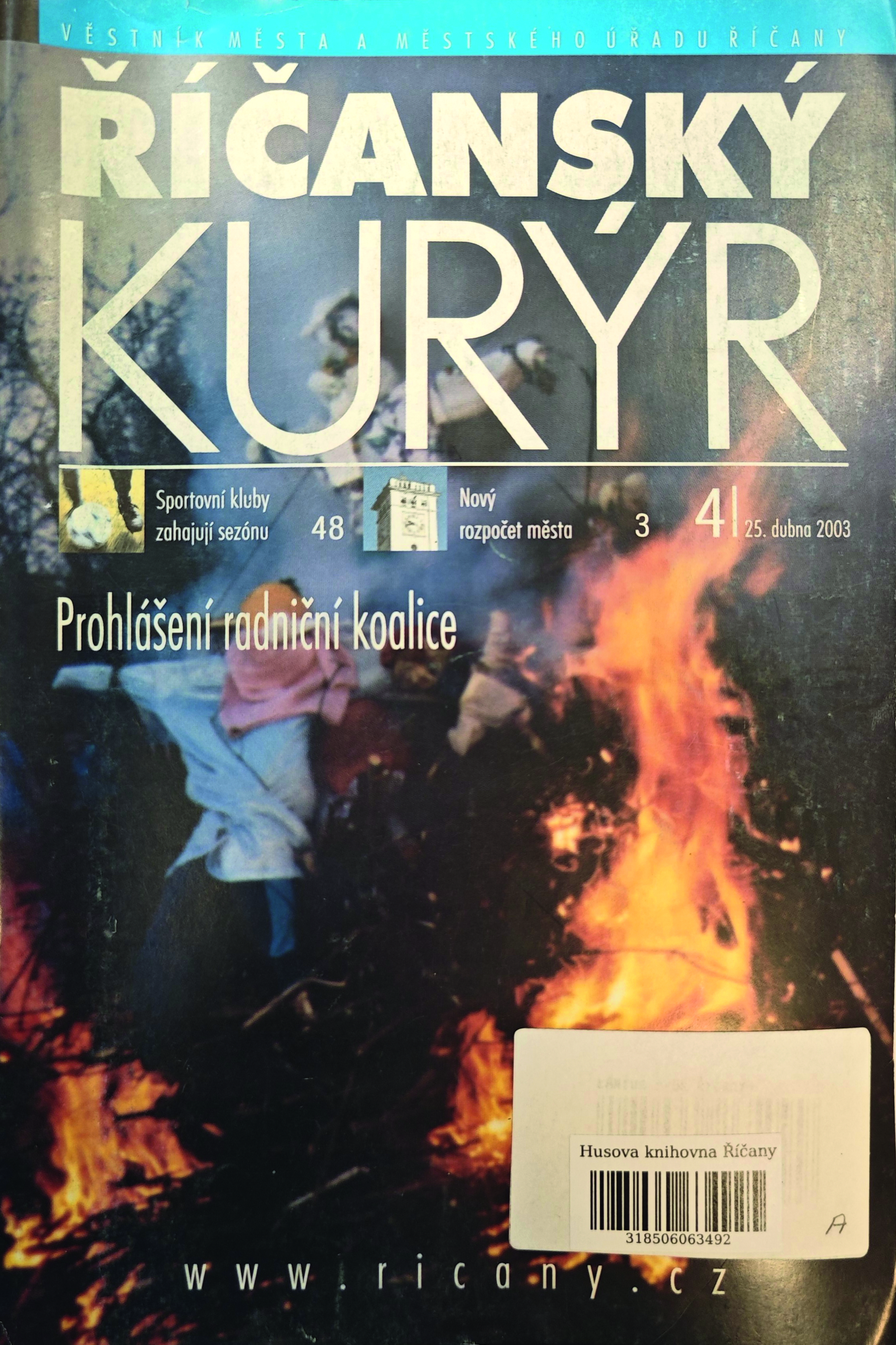 NOVÝ FORMÁT A GRAFIKA Z ROKU 2003.