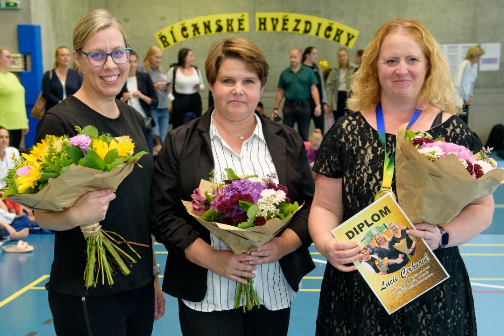 (ZLEVA) B. BERNARDOVÁ, J. JECHOVÁ, L. CIRKVOVÁ