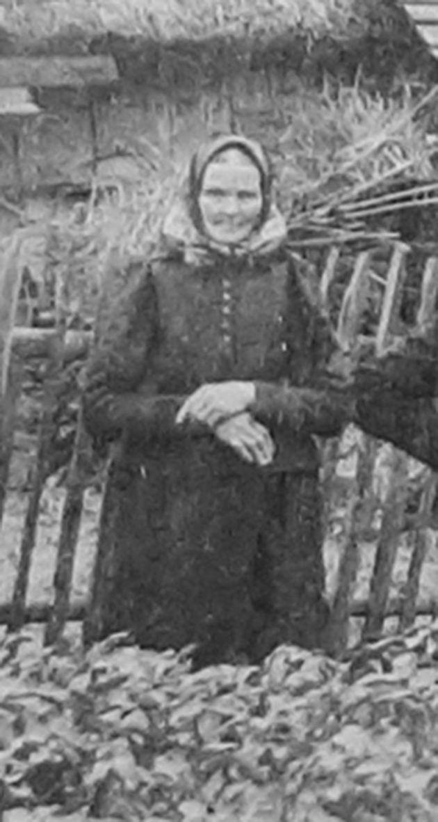 ELEONORA ŠKÁBOVÁ (1844–1911) NA FOTOGRAFII ZE ZAČÁTKU 20. STOLETÍ.