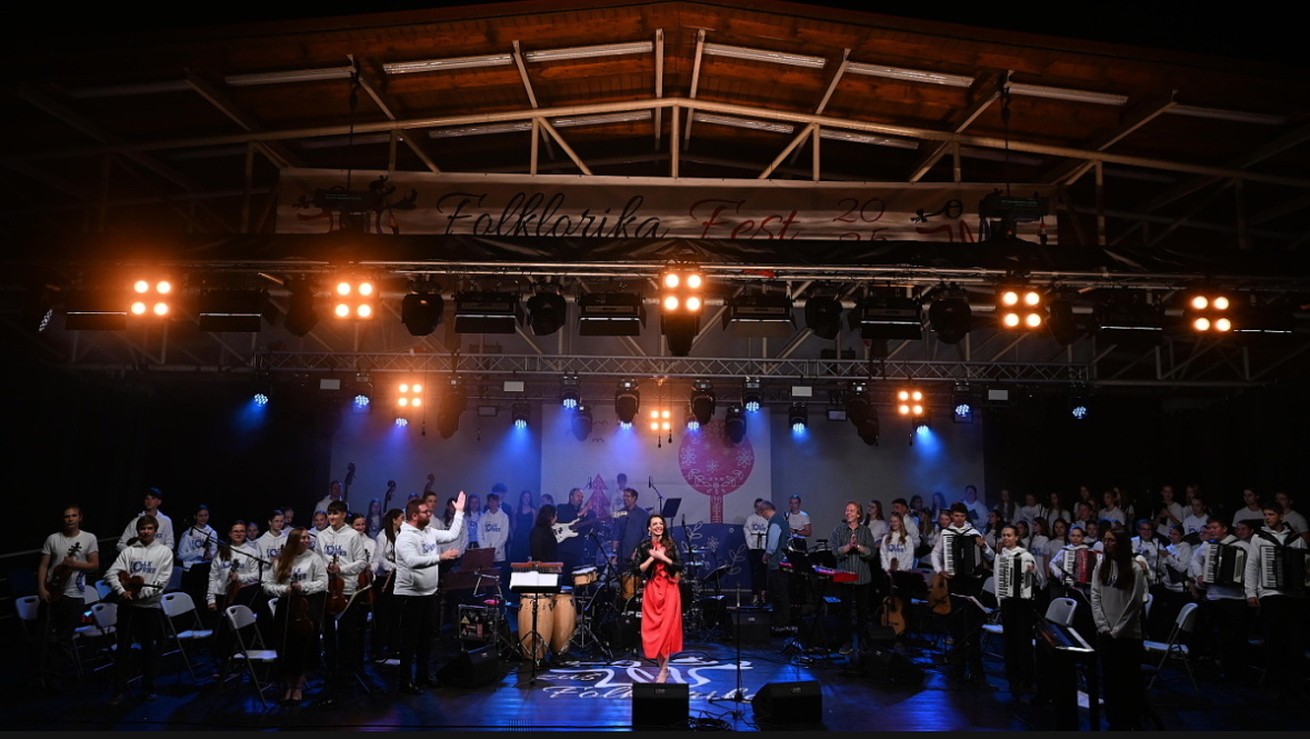 FOLKLORIKAFEST 2025 STARÝ HROZENKOV. ORCHESTRA FOLKLORIKA S DASHOU