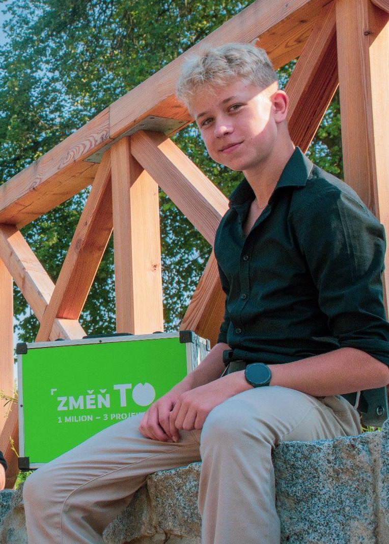 David Vašek<BR>žákovský starosta