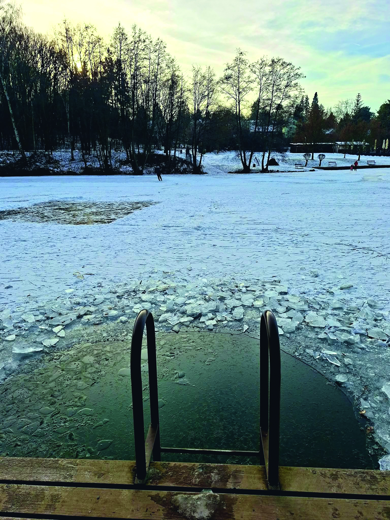 Jureček je oblíbeným místem pro otužilce