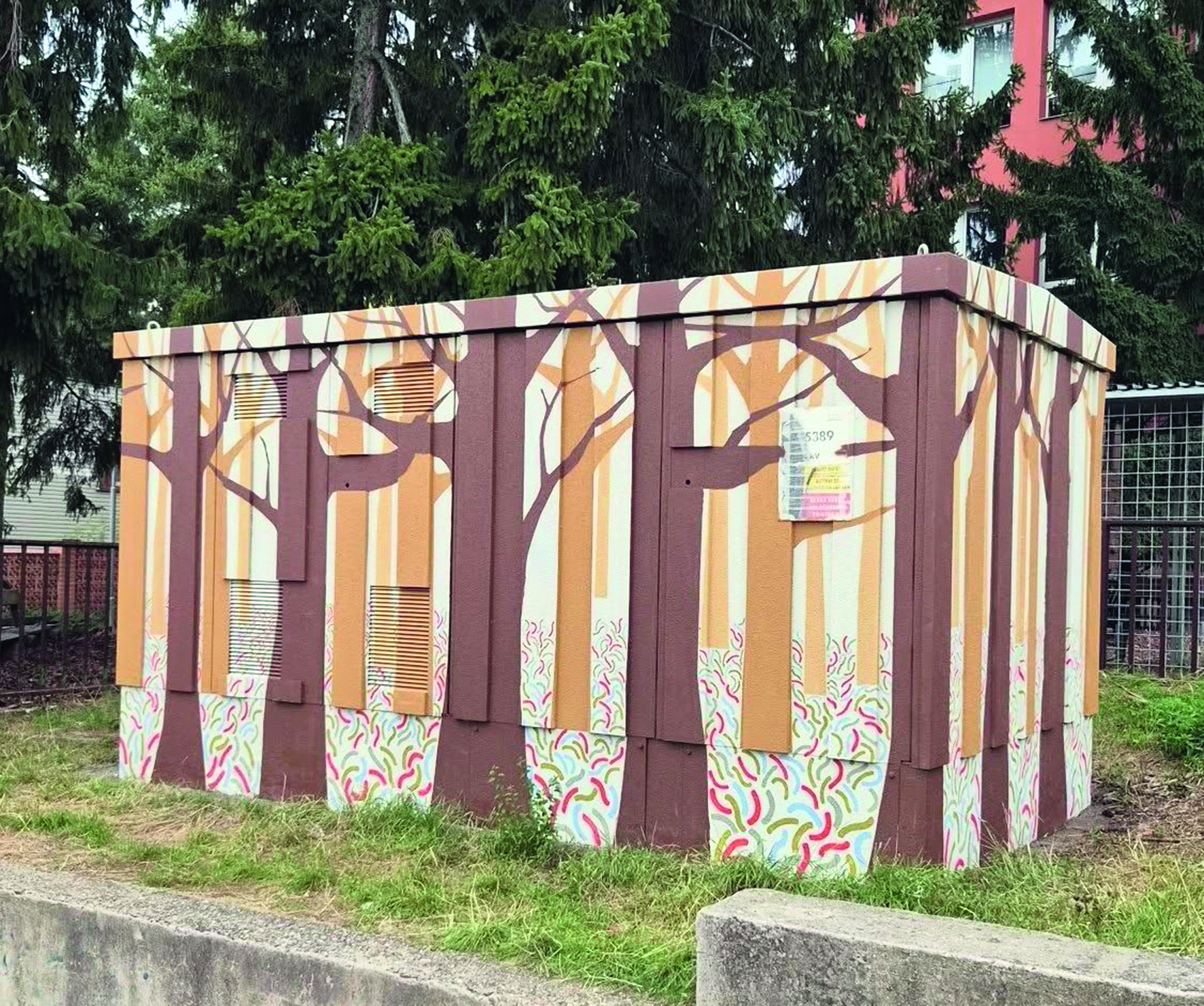 MURAL NA TRAFOSTANICI